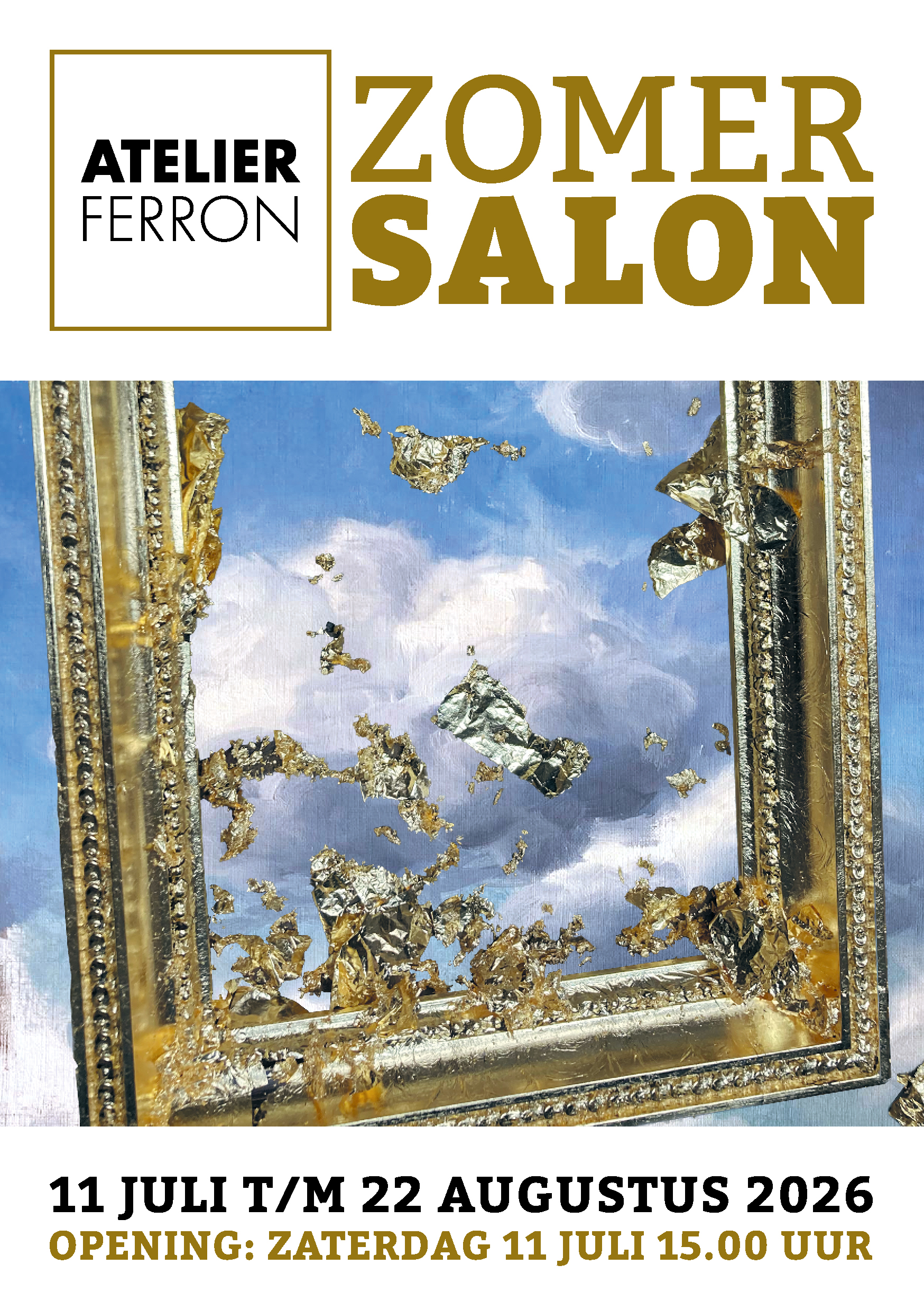 Atelier Ferron Zomersalon Flyer